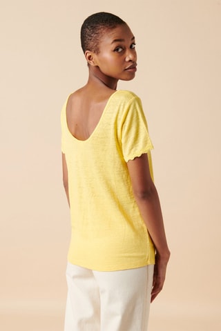 T-shirt Antonia - Geel