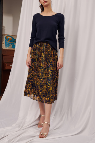 T-shirt - 
Marineblauw