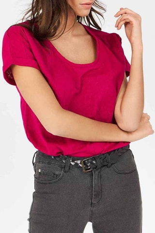 T-shirt Fuchsia