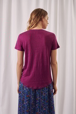 T-shirt Astre - Paars