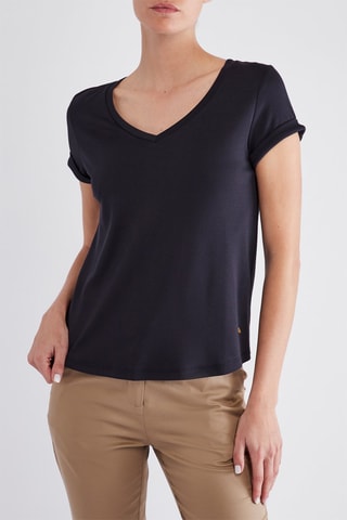 T-shirt Teofil - Marineblauw