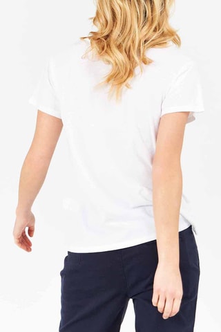 Geknoopt T-shirt Alvaro - Wit