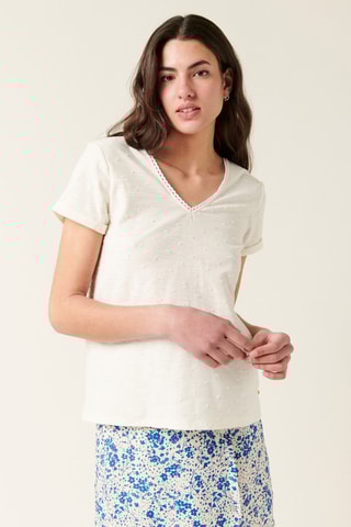 T-shirt Alpille - Wit