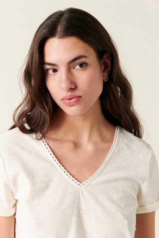 T-shirt Alpille - Wit