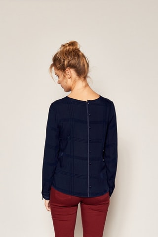 Top Frances - Marineblauw