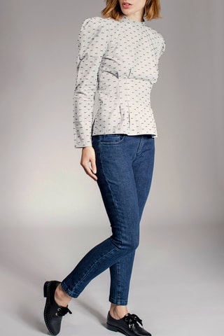 Top Frimousse Zwart en Beige