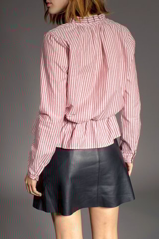 Top Frisson Roze en Ecru