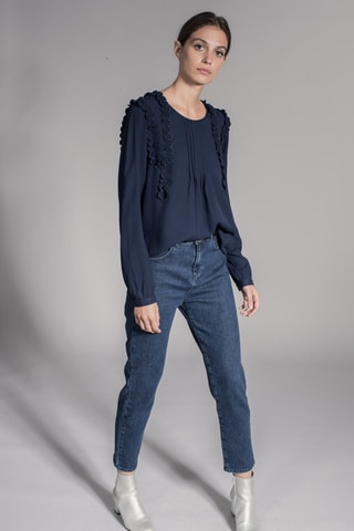 Top Fragola - Marineblauw