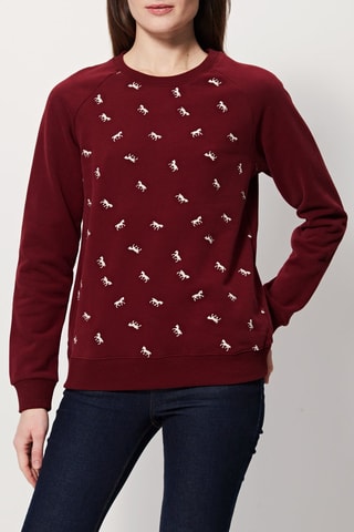 Sweater Saxo Bordeauxrood