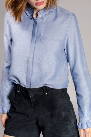 Geitenleren Short Ikito Zwart