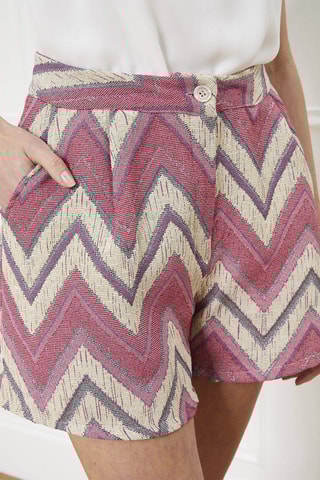Short Hoge Taille Ignatia - Roze