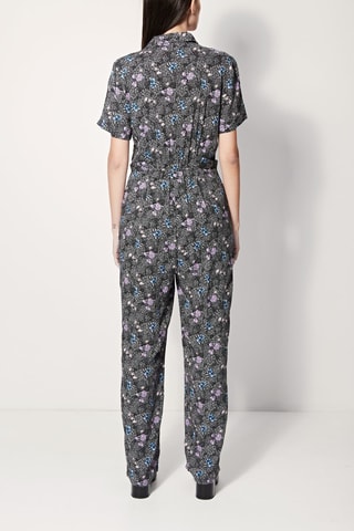 Jumpsuit Yoko Zwart en Lichtgrijs