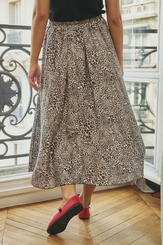 Midirok Jane - Bruin en Beige