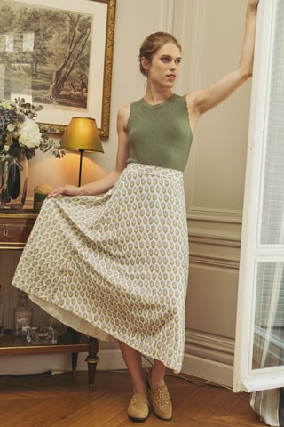 Midirok Jane - Olijfgroen