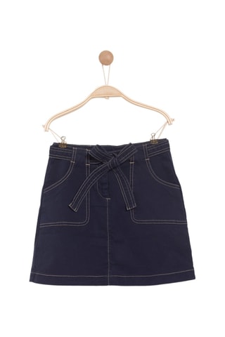 Spijkerrok Marineblauw