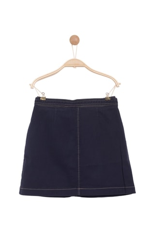 Spijkerrok Marineblauw