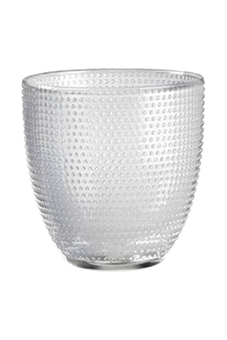 6 vasos de vidrio soplado de manera tradicional Trame - 9 cm