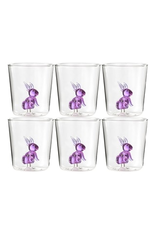 6 vasos de vidrio de borosilicato - 30 cl