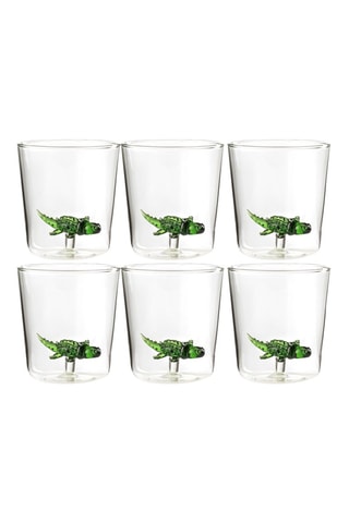 6 vasos de vidrio de borosilicato - 30 cl