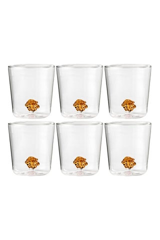 6 vasos de vidrio de borosilicato - 30 cl