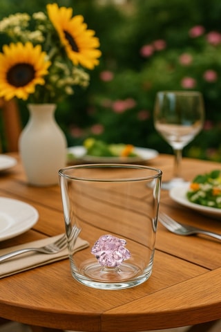 6 vasos de vidrio de borosilicato - 30 cl