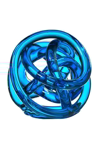 Lámpara de sobremesa Il nodo dell'amore - Azul eléctrico