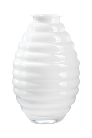 Jarrón - 30 cm - Blanco