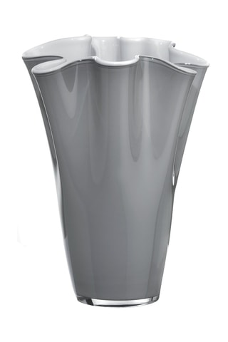 Jarrón - 40 cm - Gris