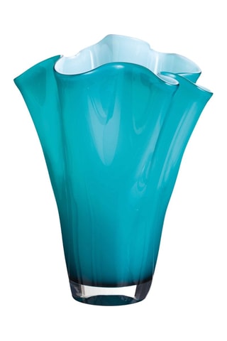 Jarrón - 30 cm - Azul turquesa