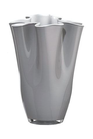 Jarrón - 30 cm - Gris