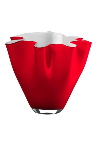 Jarrón - 28 x 24 cm - Rojo