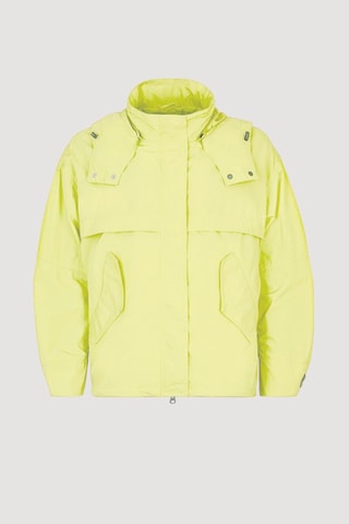 Chaqueta con capucha - Amarillo