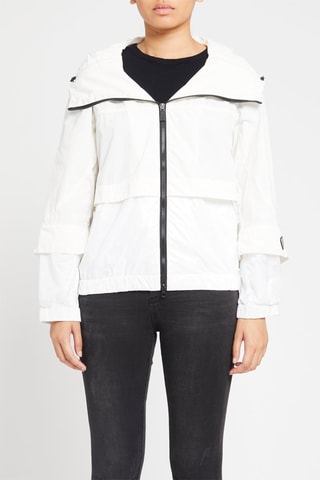 Chaqueta con capucha - Blanco