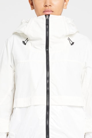 Chaqueta con capucha - Blanco