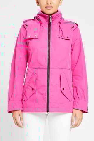Chaqueta con capucha - Rosa