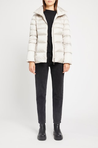 Anorak con capucha - Gris claro