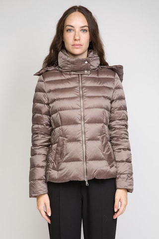 Anorak con capucha - Malva