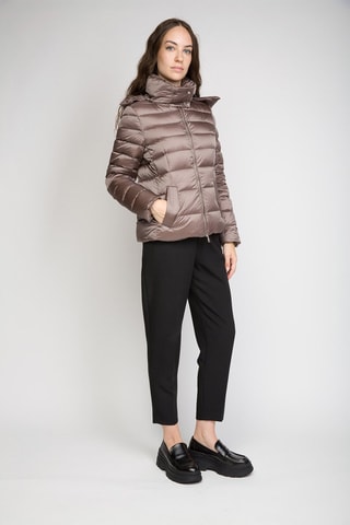 Anorak con capucha - Malva