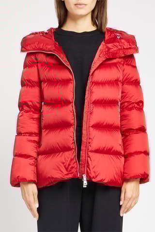 Anorak con capucha - Rojo