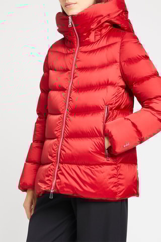Anorak con capucha - Rojo