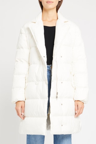 Anorak largo - Marfil