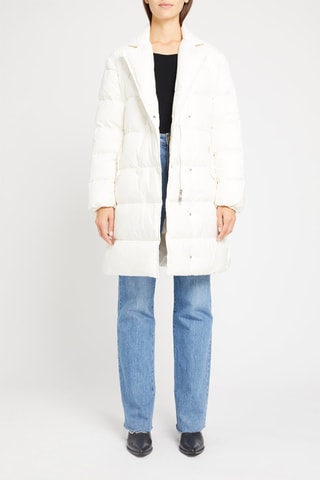 Anorak largo - Marfil