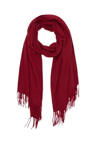 Sjaal Bordeauxrood