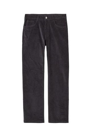 Velours Broek - Donkergrijs