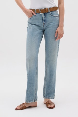 Jeans straight - Hemelsblauw