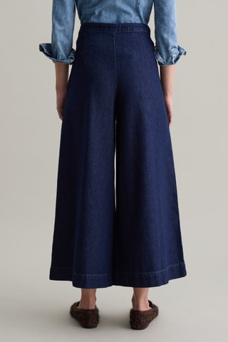 Jean wide legs - Bleu marine