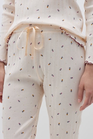 Biologisch Katoenen Pyjamabroek - Ecru
