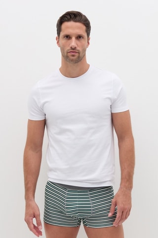 3 Biologisch Katoenen Boxers - gemêleerd grijs en donkergrijs