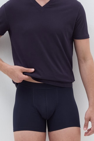 Biologisch Katoenen Boxer - Marineblauw