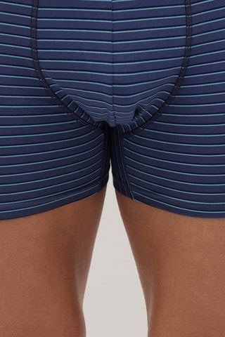 3 Biologisch Katoenen Boxers - Blauw